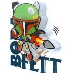 3DLightFX 14266 Star Wars Mini Boba Fett 3D-Nachtlicht 3DLightFX 14266 Star Wars Mini Boba Fett 3D-Nachtlicht