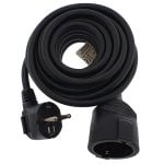 Eurobric 76398 Prolongador 5m Negro