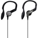 Hama 4SPORT Auriculares Clip Pretos de Botão