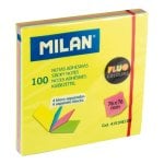 Milan 4151NE100 foglietti adesivi 7,6x7,6 cm 4 colori 100 fogli