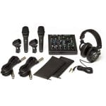 Mixer Mackie Performer Bundle a 6 canali + 2 microfoni dinamici + cuffie professionali