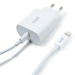 Cooles USB Typ-C 3A Netzwerkladegerät für iPhone Weiß Cooles USB Typ-C 3A Netzwerkladegerät für iPhone Weiß