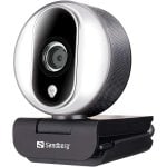 Sandberg 134-12 Webcam 2 MP 1920 x 1080 Pixel USB 2.0 Schwarz, Silber