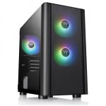 Thermaltake V150 TG ARGB Breeze Vetro temperato USB 3.0 Nero