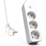 Welly Enjoy It WY13163 Régua com Proteção 3 Tomadas Schuko Branca