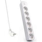 Régua de tomadas Welly Enjoy It WY13166 6 tomadas Schuko proteção infantil interruptor