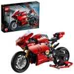 Kit di costruzione della motocicletta giocattolo LEGO® Technic 42107 Ducati Panigale V4 R (646 pezzi) Kit di costruzione della motocicletta giocattolo LEGO® Technic 42107 Ducati Panigale V4 R (646 pezzi)