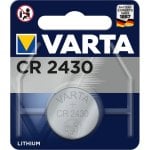 Varta LITHIUM Coin CR2430 (Batteria a bottone, 3V) Blister da 1