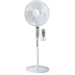 Infiniton BN-40JW Remote Ventilador de Pie con Mando 40W Blanco