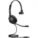 Jabra Evolve2 30 MS Auricular Mono USB Negro Jabra Evolve2 30 MS Auricular Mono USB Negro
