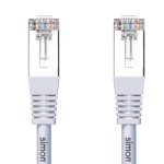 Simon Cable de Red RJ45 Cat 6 FTP 3m Blanco