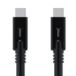 Câble USB-C 3.1 mâle/mâle Simon 1 m noir