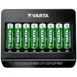 Caricabatterie ricaricabile Varta AA / AAA con 8 slot e schermo LCD