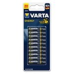 Varta Energy Confezione da 30 batterie alcaline AAA LR03