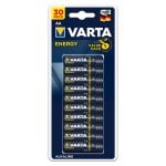 Varta Energy Pack de 30 Pilas Alcalinas AA LR6 Varta Energy Pack de 30 Pilas Alcalinas AA LR6