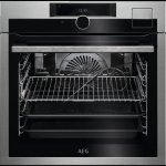 Horno Multifunción AEG BSE999330M Limpieza Hidrolítica 70L 60cm con WiFi Negro y Acero Inox