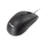 Equipaggia il mouse USB compatto 1000 DPI nero