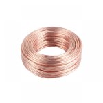 Lanberg Cable para Altavoz Transparente 2X2.5mm2 25m