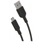 Muvit Cable USB a MicroUSB Macho/Macho 20cm Negro