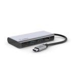 Adaptador USB-C Belkin AVC006btSGY 4 em 1 100 W HDMI 4K Ultra HD Prata