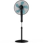Ventilador Cecotec EnergySilence 520 Power Black 50W 5 pás 40cm 4 velocidades temporizador