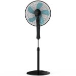 Ventoinha de Pé Cecotec EnergySilence 520 Power Black 50W 40cm 4 Velocidades Silenciosa Temporizador