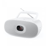 Reproductor CD Muse MD-202 Blanco Radio FM AUX CD-R CD-RW Programable