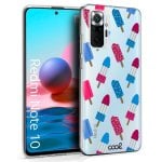 Cool Funda TPU Silicona Dibujos Helados para Xiaomi Redmi Note 10/Note 10s