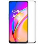 Fantastica protezione per schermo in vetro temperato nero Full 3D per Oppo A94 5G