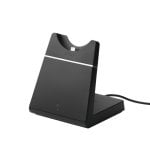 Jabra Evolve 65 Auriculares Inalámbricos Negros + Soporte de Carga