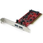 StarTech.com Scheda Pci con 2 porte USB 3.0 SuperSpeed con alimentazione SATA