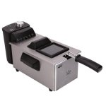 Freidora de Aceite Jata FR680 3,2 L 2000 W con Visor y Filtro de Aceite