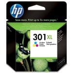 Cartucho de Tinta HP 301XL Tricolor Alto Rendimento Cyan Magenta Amarelo 6ml