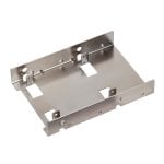 Silverstone SDP08 Adaptador de Bahía de 3.5" a 2.5" Plateado
