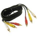 Cable Audio Vídeo RCA Macho/Macho 1.5m