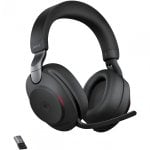 Jabra Evolve2 85, MS Stereo Auricolare Con cavo e senza cavo A Padiglione Ufficio USB tipo A Bluetooth Nero