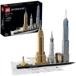 LEGO Architecture Skyline New York City 21028 598 pezzi