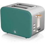 Swan Nordic Tostadora 2 Rebanadas 900W Verde