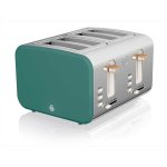 Swan Nordic Torradeira 4 Torradas 1500W Verde