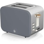 Swan Nordic Tostadora 2 Rebanadas 900W Gris