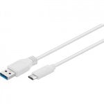 Cavo Goobay da USB a USB-C maschio/maschio 1 m bianco