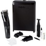 BaByliss Carbón Titanium E978E Cortapelos + Perfilador Negro