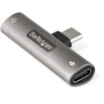 StarTech.com Adaptateur USB-C Audio & Chargeur - Convertisseur Prise Audio Mini Jack Aux TRRS 3.5mm Casque/Écouteurs - 60W USB Type-C Power Delivery Pass-Through - Smartphone/Tablette StarTech.com Adaptateur USB-C Audio & Chargeur - Convertisseur Prise Audio Mini Jack Aux TRRS 3.5mm Casque/Écouteurs - 60W USB Type-C Power Delivery Pass-Through - Smartphone/Tablette