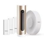 Netatmo Sistema de Alarma con Vídeo Inteligente Cámara Interior + Sirena + Sensores Apertura