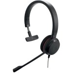 Auricolari Jabra Evolve 20 Mono USB cablati con cancellazione passiva del rumore Nero