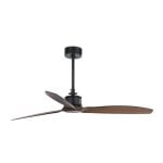 Faro Just Fan Deckenventilator mit Fernbedienung 32W Schwarz/Holz