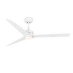 Faro Nuu Ventilateur de Plafond avec Lumière LED et Contrôle 35W Blanc