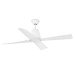 Ventilateur de plafond Faro Typhoon avec télécommande 31 W Blanc