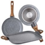 San Ignacio Daimiel Set 2 Sartenes + Asador Grill