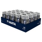 Varta Power On Demand 1 Pack de 20 Piles Alcalines C/LR14 1,5V